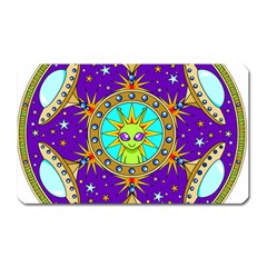 Alien Mandala Magnet (rectangular)