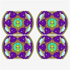 Alien Mandala Belt Buckles