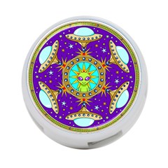 Alien Mandala 4-port Usb Hub (two Sides)  by Sapixe