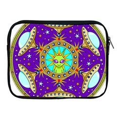 Alien Mandala Apple Ipad 2/3/4 Zipper Cases by Sapixe