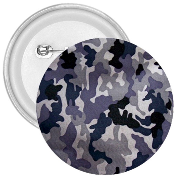 Army Camo Pattern 3  Buttons