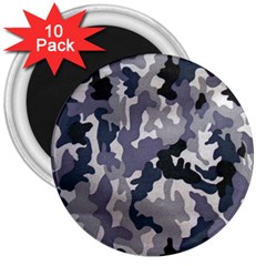 Army Camo Pattern 3  Magnets (10 Pack)  by Sapixe