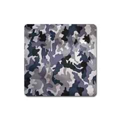 Army Camo Pattern Square Magnet