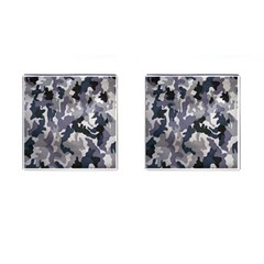 Army Camo Pattern Cufflinks (square) by Sapixe