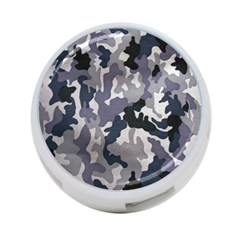 Army Camo Pattern 4-port Usb Hub (one Side) by Sapixe