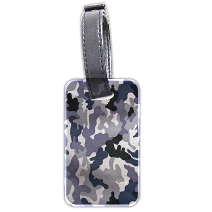 Army Camo Pattern Luggage Tags (Two Sides)