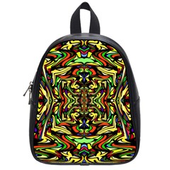 Artwork By Patrick-colorful-19 School Bag (small) by ArtworkByPatrick