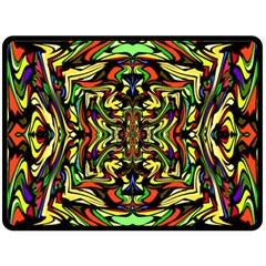 Artwork By Patrick-colorful-19 Fleece Blanket (large)  by ArtworkByPatrick