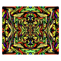 Artwork By Patrick-colorful-19 Double Sided Flano Blanket (small)  by ArtworkByPatrick