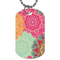 Art Abstract Pattern Dog Tag (one Side) by Sapixe