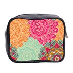 Art Abstract Pattern Mini Toiletries Bag 2-Side Back