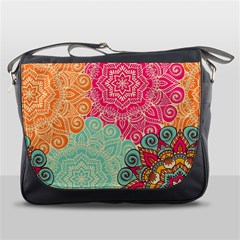 Art Abstract Pattern Messenger Bags by Sapixe