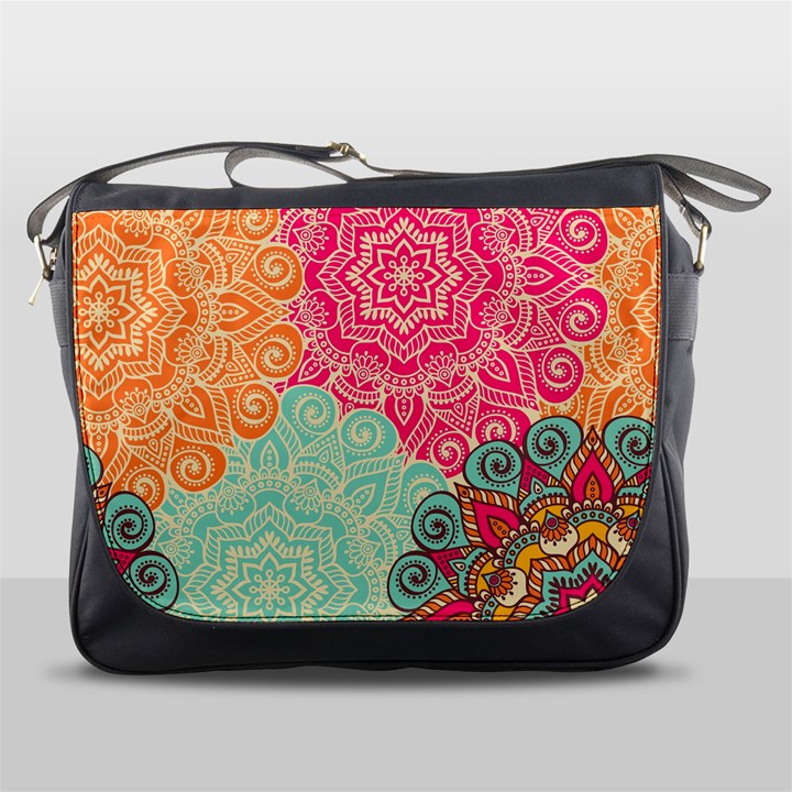 Art Abstract Pattern Messenger Bags