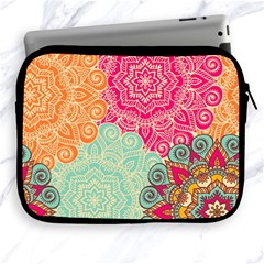 Art Abstract Pattern Apple Ipad 2/3/4 Zipper Cases by Sapixe