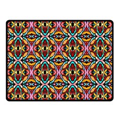 Colorful-20 Double Sided Fleece Blanket (small)  by ArtworkByPatrick