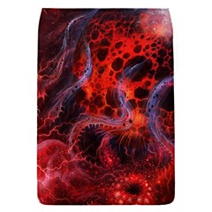 Art Space Abstract Red Line Flap Covers (s)  by Sapixe