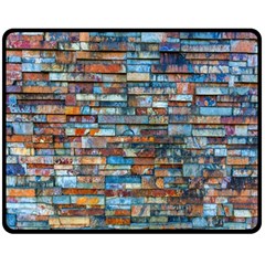 Colorful-21 Fleece Blanket (medium)  by ArtworkByPatrick