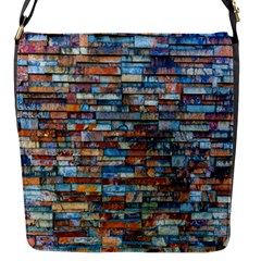 Colorful-21 Flap Messenger Bag (s) by ArtworkByPatrick