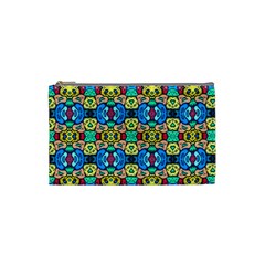 Colorful-22 Cosmetic Bag (small)  by ArtworkByPatrick