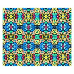 Colorful-22 Double Sided Flano Blanket (small)  by ArtworkByPatrick