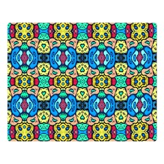 Colorful-22 Double Sided Flano Blanket (large)  by ArtworkByPatrick