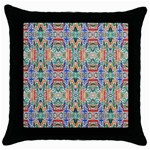 COLORFUL-23 Throw Pillow Case (Black) Front