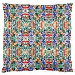 Colorful-23 Large Flano Cushion Case (one Side) by ArtworkByPatrick