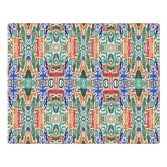 Colorful-23 Double Sided Flano Blanket (large)  by ArtworkByPatrick