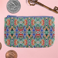 Colorful-23 Large Coin Purse by ArtworkByPatrick