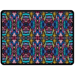 Colorful-23 1 Fleece Blanket (large)  by ArtworkByPatrick