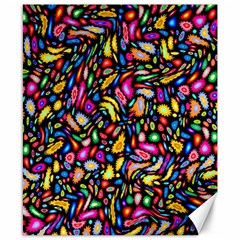 Artwork By Patrick-colorful-24 Canvas 8  X 10  by ArtworkByPatrick