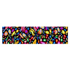 Artwork By Patrick-colorful-24 Satin Scarf (oblong) by ArtworkByPatrick