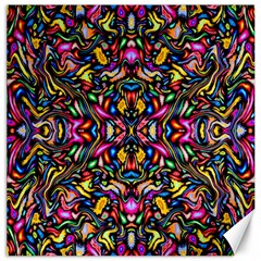  Artwork By Patrick-colorful-24 1 Canvas 16  X 16   by ArtworkByPatrick