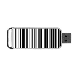 Barcode Pattern Portable Usb Flash (two Sides) by Sapixe