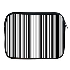 Barcode Pattern Apple Ipad 2/3/4 Zipper Cases by Sapixe