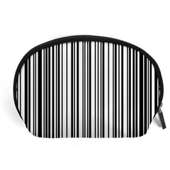 Barcode Pattern Accessory Pouches (large)  by Sapixe