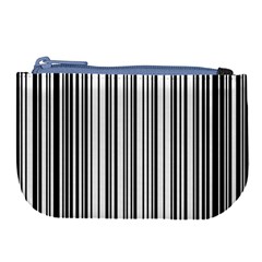 Barcode Pattern Large Coin Purse by Sapixe