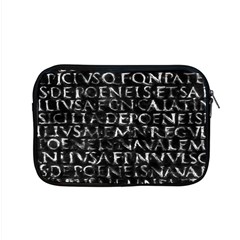 Antique Roman Typographic Pattern Apple Macbook Pro 15  Zipper Case by dflcprints