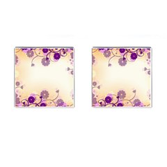 Background Floral Background Cufflinks (square) by Sapixe