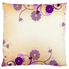 Background Floral Background Large Cushion Case (two Sides) by Sapixe