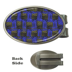 Basket Weave Money Clips (oval)  by Sapixe