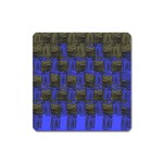 Basket Weave Square Magnet Front