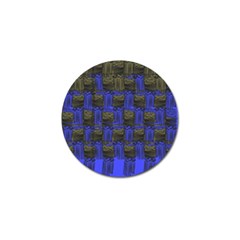 Basket Weave Golf Ball Marker by Sapixe