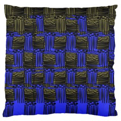 Basket Weave Large Cushion Case (one Side) by Sapixe