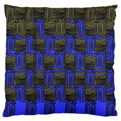 Basket Weave Large Flano Cushion Case (two Sides) by Sapixe