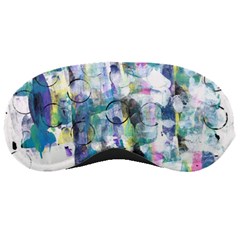 Background Color Circle Pattern Sleeping Masks by Sapixe