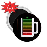 Black Energy Battery Life 2.25  Magnets (10 pack)  Front