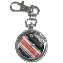 Bed Linen Microfibre Pattern Key Chain Watches by Sapixe