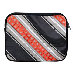 Bed Linen Microfibre Pattern Apple Ipad 2/3/4 Zipper Cases by Sapixe