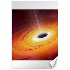 Black Hole Canvas 12  X 18   by Sapixe